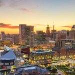Baltimore Maryland Skyline